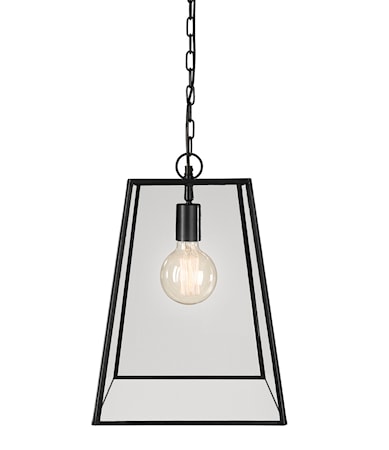 SLIM CITY Ceiling lamp matt black (El. plug connection not incl)