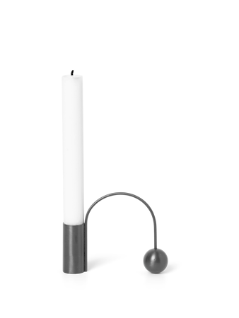 Balance Ljusstake Svart Mässing