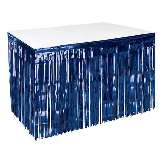 Bordskjol Fransar Blå Metallic