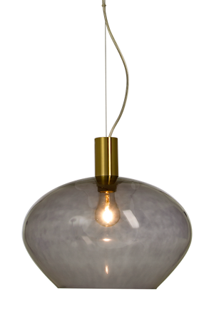 Bell Taklampa 35Cm Matt Mässing/Rök IP20