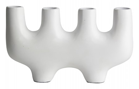 Seil Ljusstake 4 Ljus Vit