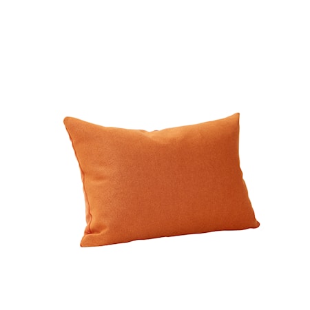 Pude m/fyld, velour/polyester, ravgul