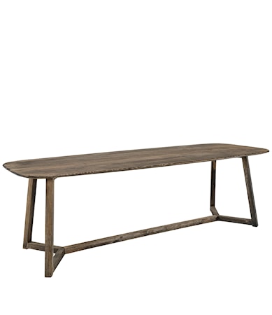 HAWAII dining table silver back (LPS)
