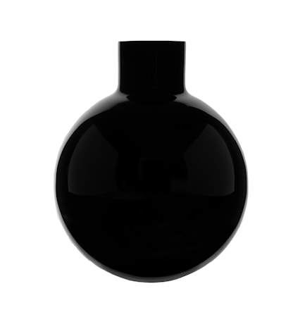Pallo Vas Liten - Svart glas