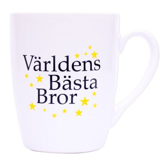 Mugg Världens Bästa Bror