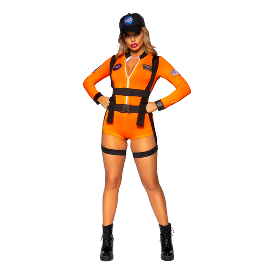 Astronaut Body Deluxe Maskeraddräkt - Large