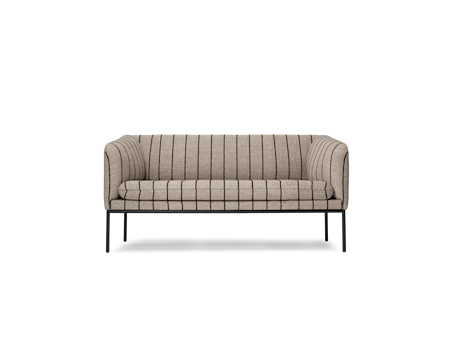Turn Soffa 2-sits Pasadena Sand/Svart