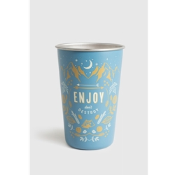 United By Blue Enjoy 16Oz Stainless Steel Tumbler