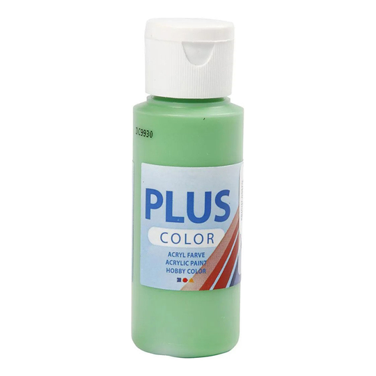 Plus Color Hobbyfärg - Ljusgrön