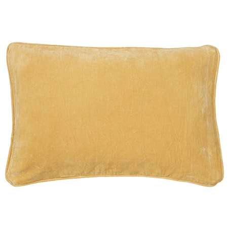 Velvet Kuddfodral 33x50 cm Straw