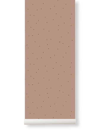 Dot Tapet Dusty Rose