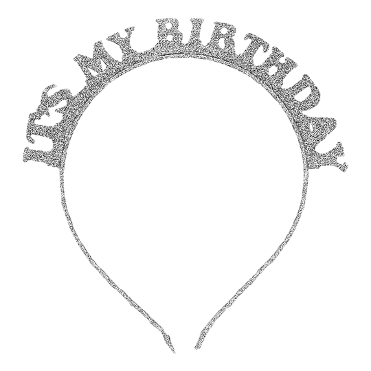 Diadem It's My Birthday Silver