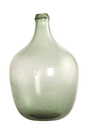 Glasflaska Rec 28,5cm Ljusgrön