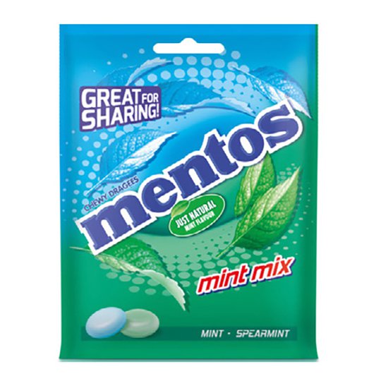 Mentos Mint Mix i Påse - 135 gram