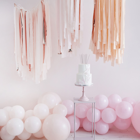 Streamers Rosa/Roséguld